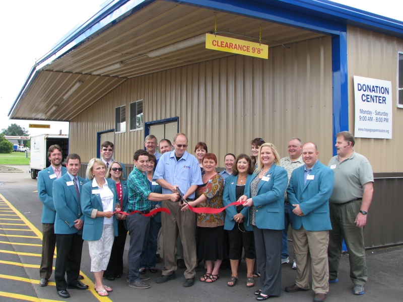Picture of ribbon cutting